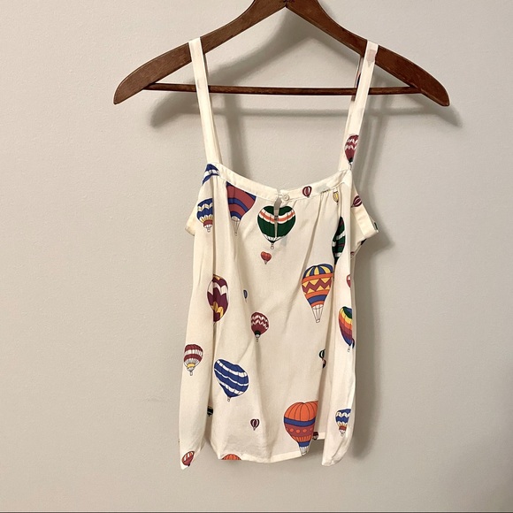 jack mulqueen Tops - Jack Mulqueen 100% silk hot air balloon chemise